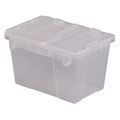 Orbis Clear Attached Lid Container, Plastic FP06 Clear