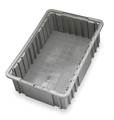 Metro Drawer Tote, 6 H x 16-1/2 In. W, Gray MBA165