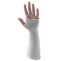Honeywell Cut-Resistant Sleeve, Thumbhole, Cut Level A4, HPPE Material, 14 in L, White CTSS-2-14TH