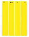 Brady Write On Wire Marker, Yellow LAT-13-747-2.5-YL