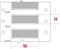 Brady Write On Gray Wire Marker Sleeves, PermaSleeve(R) Polyolefin, PS-375-150-GY PS-375-150-GY