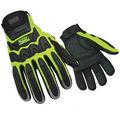 Ringers Gloves Glove, Rescue, Cut Resistant, XL, Hi-Vis, Pr 347-11