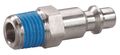 Speedaire Quick Connect Hose Coupling, 1/4 in Body Size, 1/4 in Hose Fitting Size, Plug, Male, 30E548 30E548