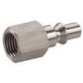 Speedaire Coupler Plug, (F)NPT, 1/4,304 SS 30E555