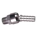 Speedaire Swivel Connector, 1/4 (M)NPT x 3/8 Barb 30E603