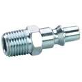 Speedaire Coupler Plug, (M)NPT, 1/4, Steel 30E718