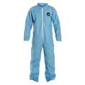 Dupont Flame Resistant Coverall, Sky Blue, Tempro, 5XL TM120SBU5X002500