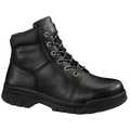 Wolverine Size 11 Men's 6 in Work Boot Steel Work Boot, Black W04714