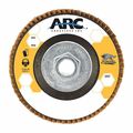 Arc Abrasives 7" x 5/8"-11 T29 - Angle Face PREDATOR Fiberglass Flap Disc, 36 Grit 71-10853AF