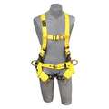 3M Dbi-Sala Full Body Harness, 2XL, Repel(TM) Polyester 1107774