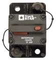 Buyers Products 50 Amp Circuit Breaker With Manual Push-to-Trip Reset CB50PB