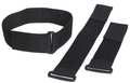 Fastenation Cinch Strap, No Adhesive, 3 ft, 2 in Wd, Black, 10 PK 2X36KWVS