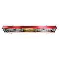 Zoro Select Electric Infrared Heater, Ceiling, Aluminum, 2217 BtuH, 120V AC, 742 W 30PL20