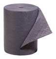 Pig Absorbent Roll, 14 gal, 16 in x 150 ft, Universal, Gray, Polypropylene MAT2005