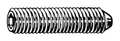 Zoro Select Socket Set Screw, Cone, 8-32x3/8, PK100 U07800.016.0037