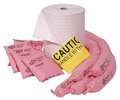 Pig Spill Kit Refill, Chem/Hazmat, Pink RFL344