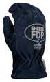 Shelby Firefighters Gloves, XL, Blue, PR 5228