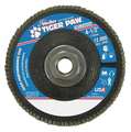 Weiler Flap Disc, Type 27, 4-1/2in. dia., 40 Grit 98806