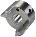 Ruland Jaw Coupling Hub, 8mm, Aluminum MJS25-8-A