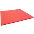 Zoro Select Foam Sheet, Crosslink, 24 in W, 48 in L, 1/4 in Thick, Red ZUSA-XPE-148