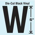 Stranco Die Cut Letter Label, W DBV-SINGLE-6-W