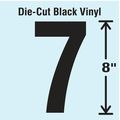 Stranco Die Cut Number Label, 7 DBV-SINGLE-8-7