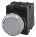 Eaton Illuminated Push Button, 22 mm, 2NO, White M22M-DL-W-K20-230W