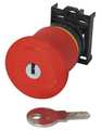 Eaton E-Stop Pushbutton Operator, Red, 22mm M22-PVS45P