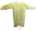 Mazza Healthcare Gown, Yellow, 45inLx57-1/2inW, PK50 HCS3004