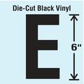 Stranco Die Cut Letter Label, E DBV-SINGLE-6-E