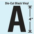 Stranco Die Cut Letter Label, A, 10 Cards, PK10 DBV-4-A-10