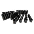 Craftsman 1/2" Drive Impact Socket Set Deep, Short Socket, Black Oxide CMMT16548