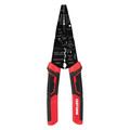 Craftsman Wire Stripper, Crimp, 10 to 22 AWG, 8" L CMHT81714