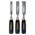 Stanley Chisel Set, Steel, For Wood, (3) Pieces STHT16727