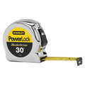 Stanley 30 ft Tape Measure, 1 in Blade 33-530