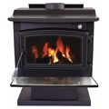 Pleasant Hearth Burning Stove, Wood, L, 2,200 sq. ft. WS-3029