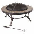 Pleasant Hearth Fire Pit, Charlotte, Slate OFW909RC