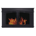 Pleasant Hearth Fieldcrest Glass Firescreen, Blk, L FC-5904