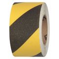 Jessup Flex Track Tape, Black/Yellow Stripe, 3"x54 ft., PK4 4215-0152