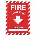 Jessup Glo Brite Fire Exit, Down Arrow, 12"x9" FS-7520-R-212