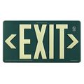 Jessup Glo Brite Exit, Green, PM100, Single Sided 7080-B