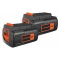 Black & Decker 40V MAX* 1.5Ah Li Ion Battery Pack LBX1540-2