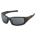 Erb Safety Safety Glasses, Gray, Metallic Olive, Gray Mirror Scratch-Resistant 17581