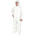Nutech Coverall, Disposable, S/M, Package Quantity 25, S/M, 25 PK, White, NuTech CV-64B92-2