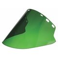 Paulson Faceshield, Hi Temp, Drk Green, Poly, 20" IM20-L6FD