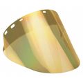 Paulson Faceshield, Metalized, Gld/Grn, 2-1/2"Grdnt S42-GHC6FGRAD2