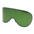 Paulson Goggle Lens, Welding, Shade 3, Poly 510-LENS-PC3