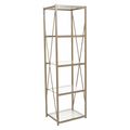 Flash Furniture Storage Shelf, Glass NAN-JH-1796BF-GG