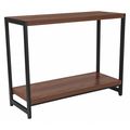 Flash Furniture Rectangle Console Table, Rustic, 16" W, 32-1/2" H NAN-JH-1747-GG