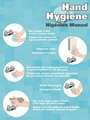 Accuform Poster, Hand Hygiene, 18 x 24 In. SP124486L